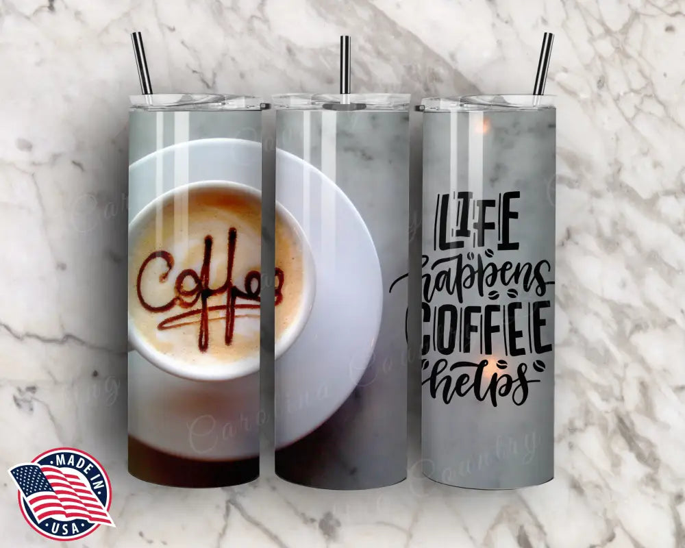 Coffee Helps – Multi Tumbler
