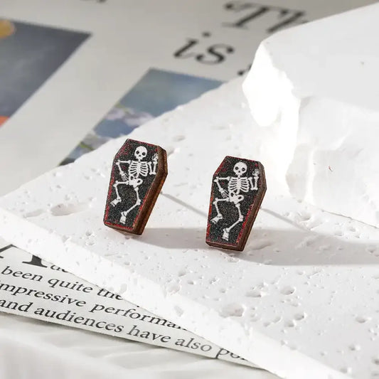 Coffins – Multi Earrings
