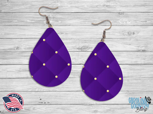 Comfy – Purple Earrings