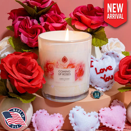 Coming Up Roses 10oz Mystery Box Jewelry Candle Signature Candle