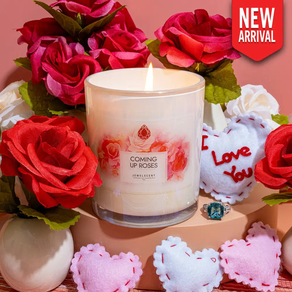 Coming Up Roses 10oz Mystery Box Jewelry Candle Signature Candle