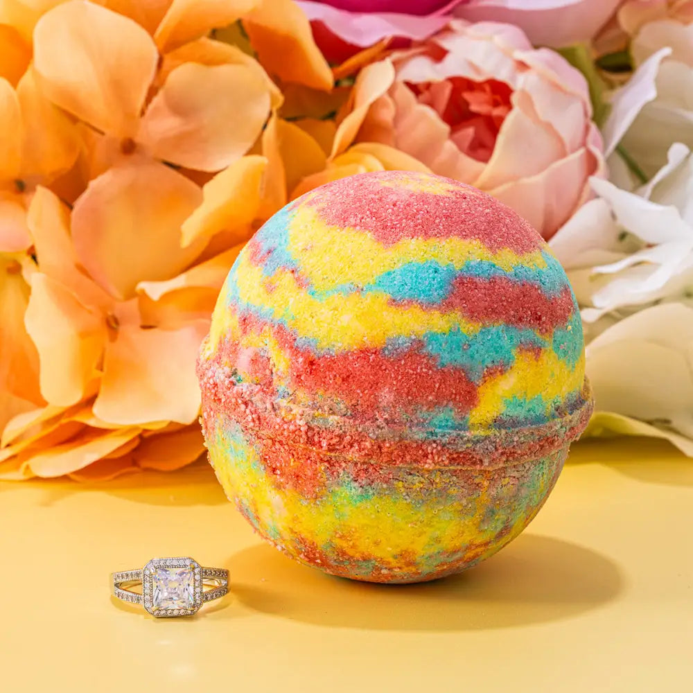 Coral Isles 10oz Mystery Box Jewelry Bath Bomb Bath Bomb