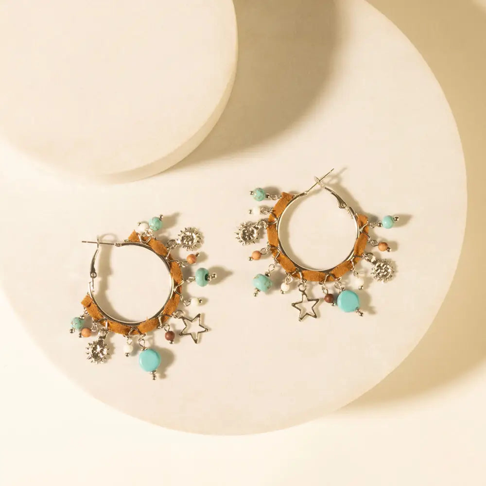 Corral Charm - Multi - Sky Vein - JEWELLRY