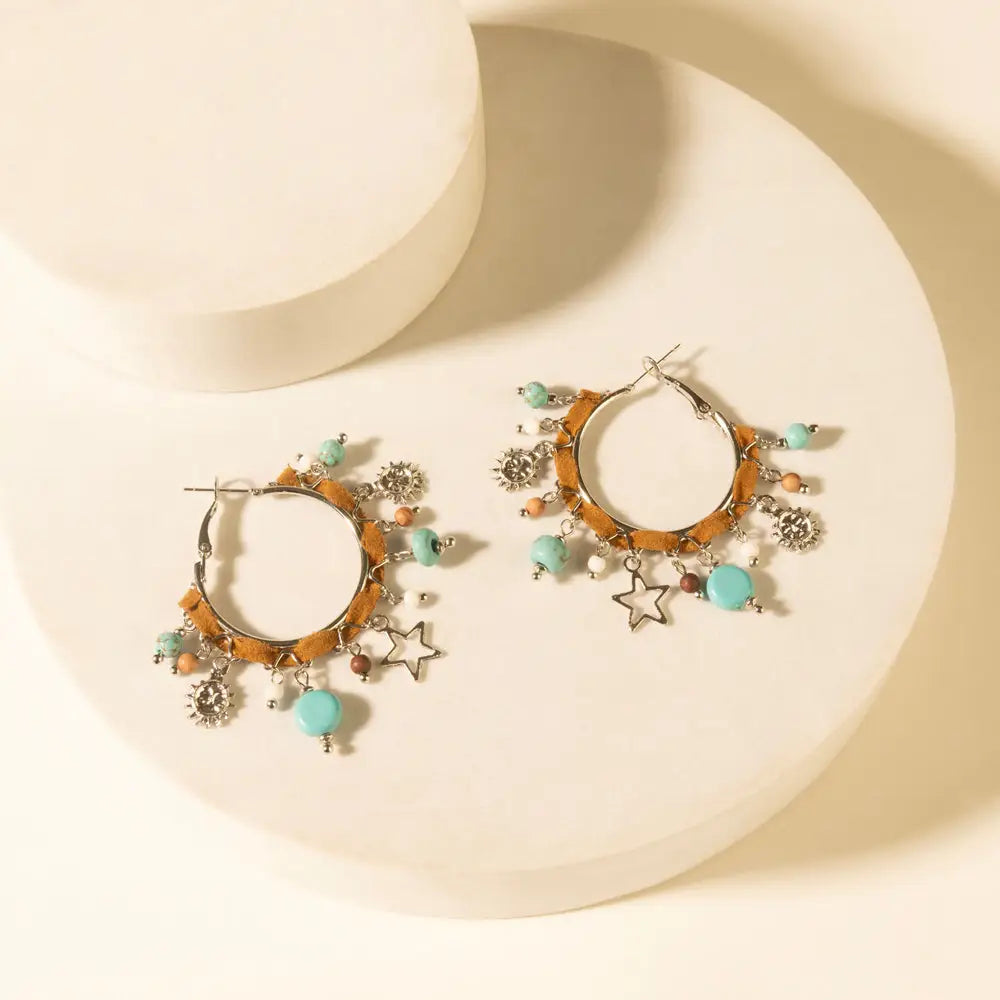 Corral Charm - Multi - Sky Vein - JEWELLRY