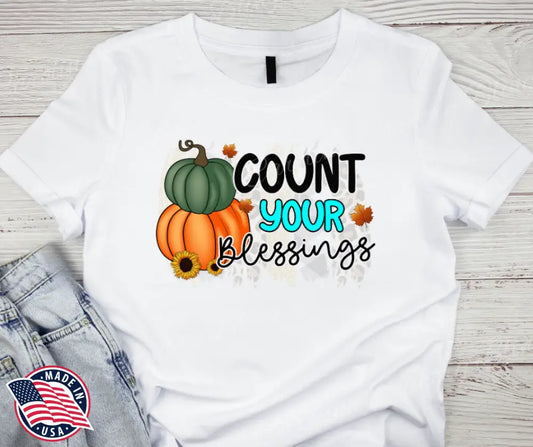 Count Your Blessings - Multi Small / Short Shirt