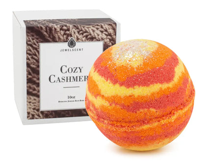 Cozy Cashmere 10oz Mystery Jewelry Bath Bomb - Necklace - Bath Bomb