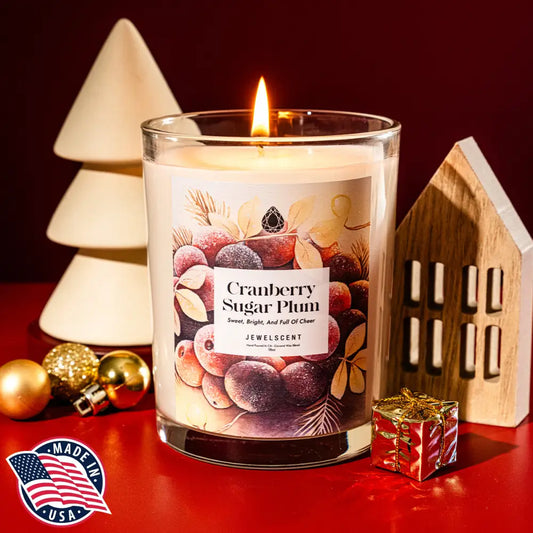 Cranberry Sugar Plum 18oz Mystery Box Jewelry Candle Home Candle