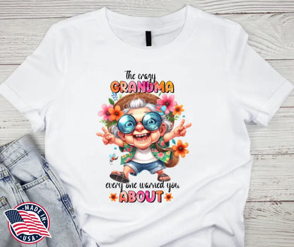 Crazy Grandma – Multi Shirt