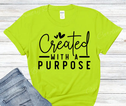 Created With A Purpose – Multi Shirt