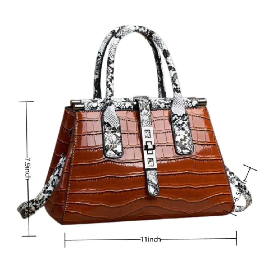 Crocodile – Brown Purse/Bag