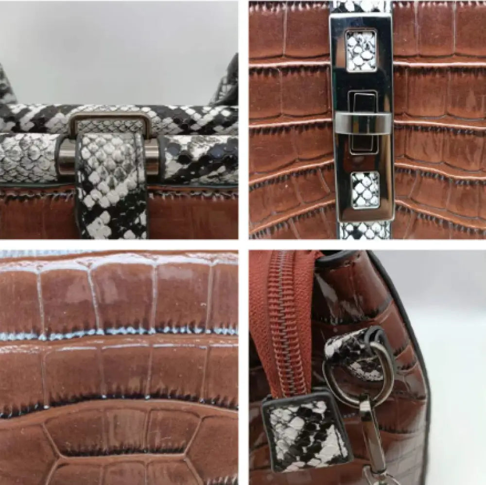 Crocodile – Brown Purse/Bag