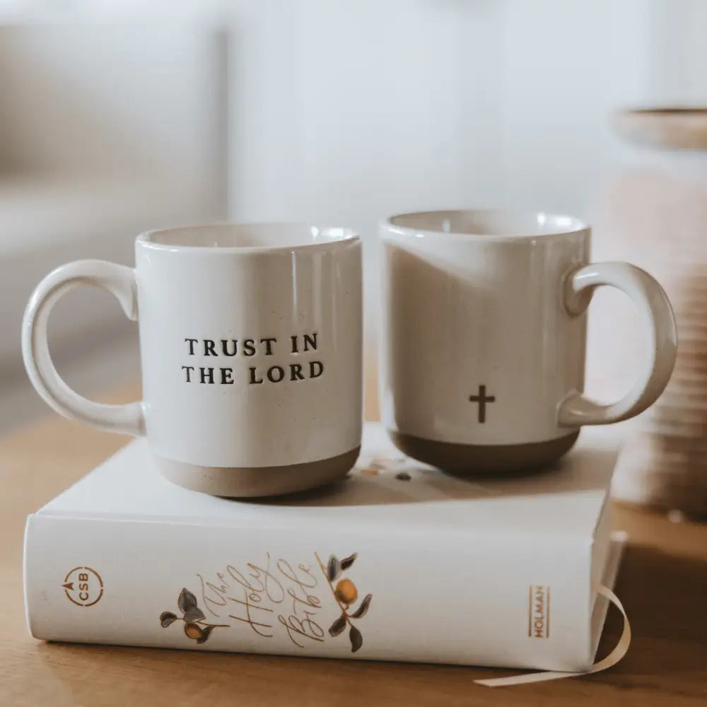 Cross 14 oz Stoneware Coffee Mug Coffee Mugs