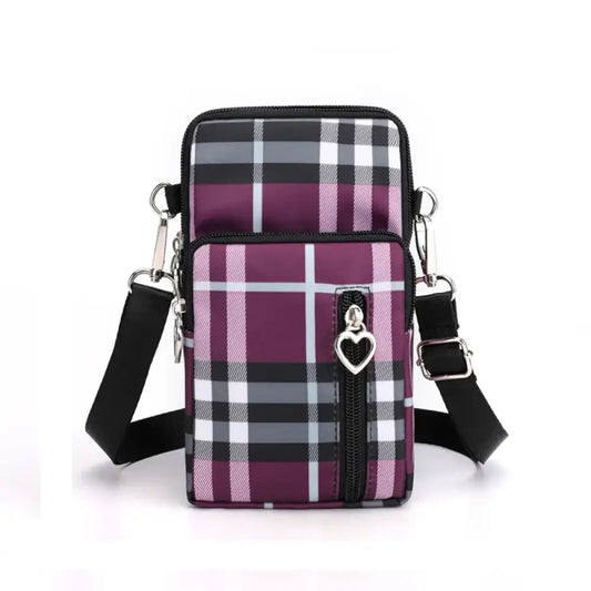 Cross My Heart – Purple Purse/Bag