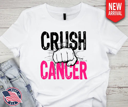 Crush Cancer – Pink Shirt