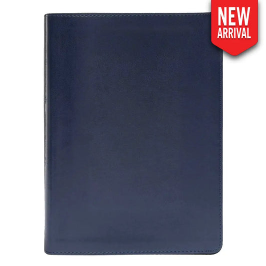 CSB Study Size Holy Bible Medium Print Blue Bible