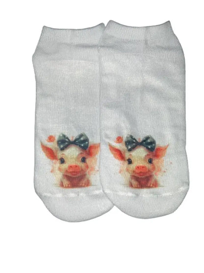 Cute As A Button – Pink Socks