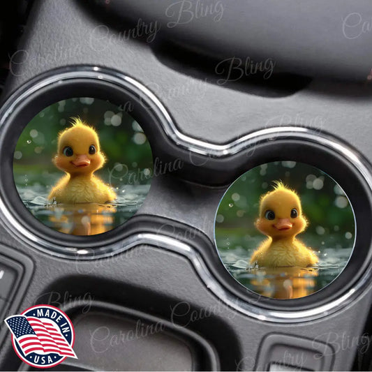 Cuteness – Yellow Car Coaster