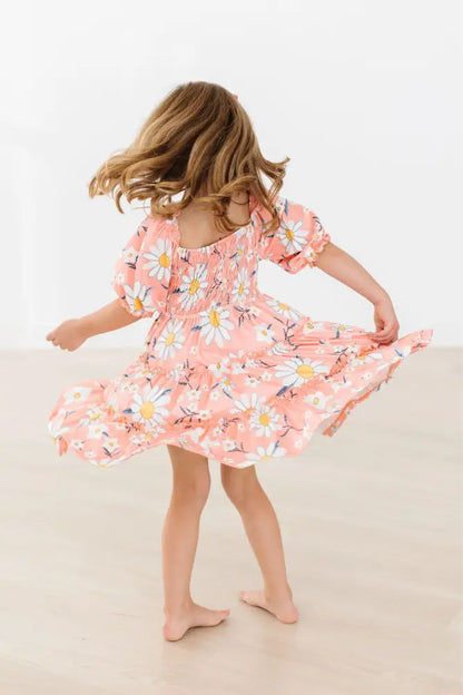 Daisy Darling Smocked Ruffle Dress - Smocked Ruffle Dress