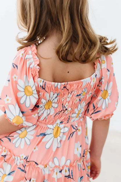 Daisy Darling Smocked Ruffle Dress - Smocked Ruffle Dress