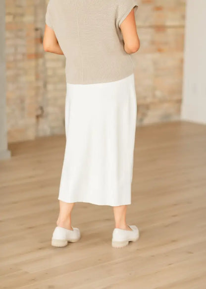 Danya Knit Sweater Skirt - FINAL SALE - IC Tops