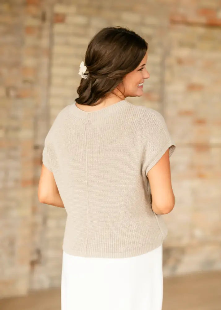Danya Knit Sweater Top - FINAL SALE IC Tops