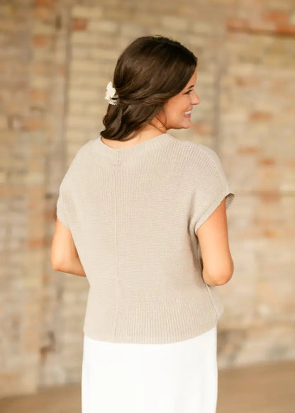 Danya Knit Sweater Top - FINAL SALE IC Tops