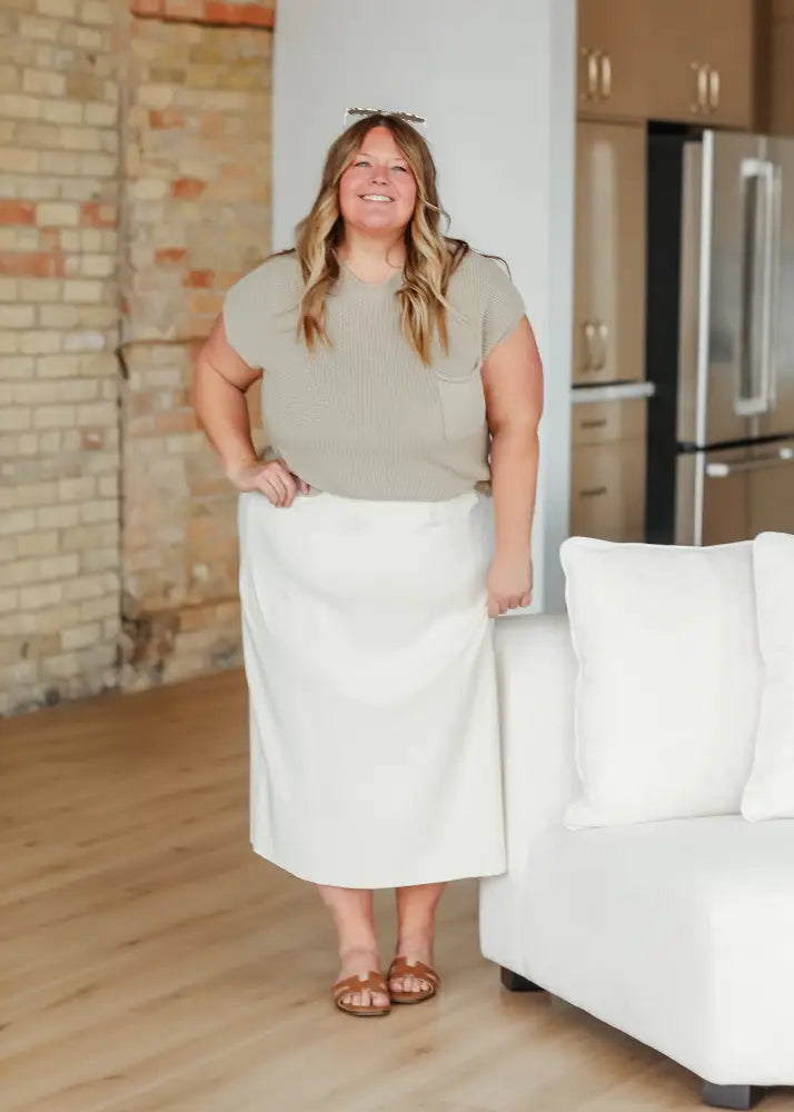 Danya Knit Sweater Top - FINAL SALE IC Tops