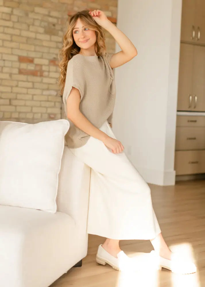 Danya Knit Sweater Top - FINAL SALE IC Tops