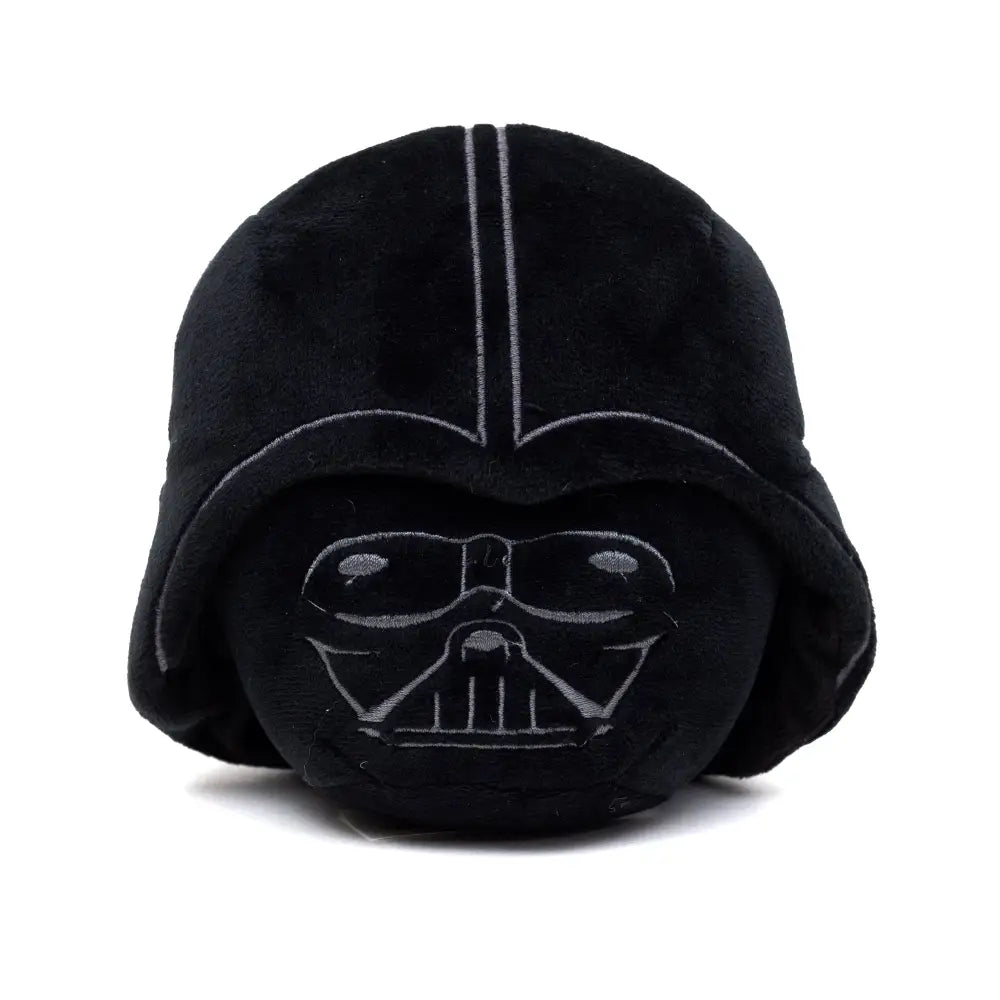 Dog Toy Squeaker Plush - Darth Vader Helmet Black Dog Toy Squeaky Plush