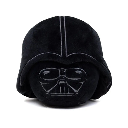 Dog Toy Squeaker Plush - Darth Vader Helmet Black Dog Toy Squeaky Plush