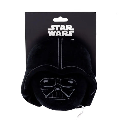 Dog Toy Squeaker Plush - Darth Vader Helmet Black Dog Toy Squeaky Plush