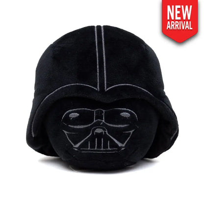 Dog Toy Squeaker Plush - Darth Vader Helmet Black Dog Toy Squeaky Plush