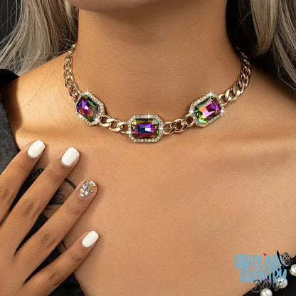 Dazzling Multi Necklace