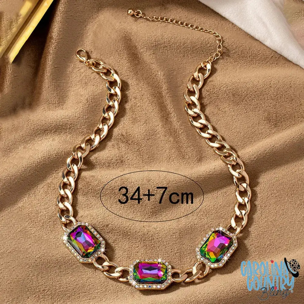 Dazzling Multi Necklace