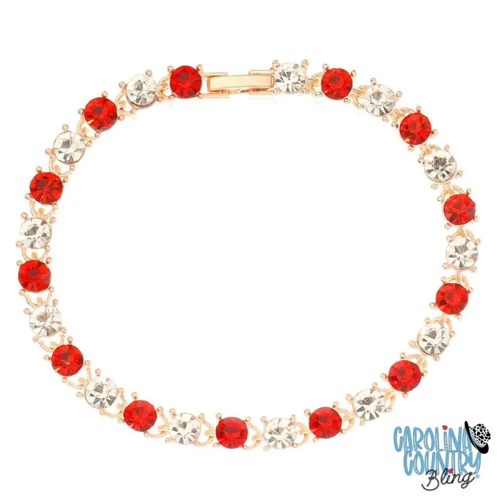 Dazzling – Red Bracelet