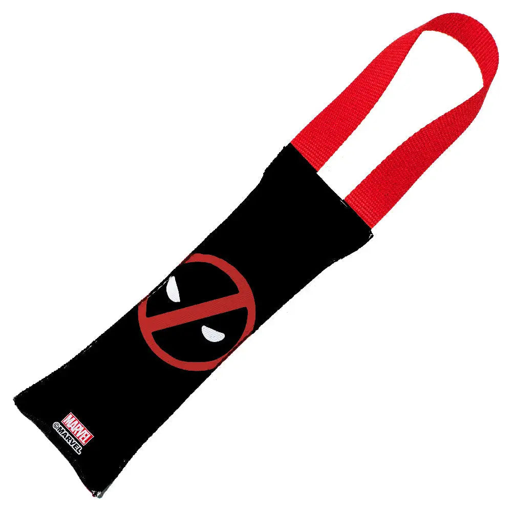 Deadpool - Red - Dog Toy Squeaky Tug Toy