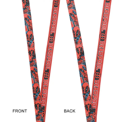 Deadpool Marvel Logo Breakaway Lanyard Lanyards
