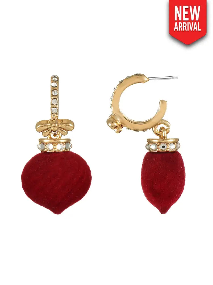 Deck the Halls – Red - Earrings