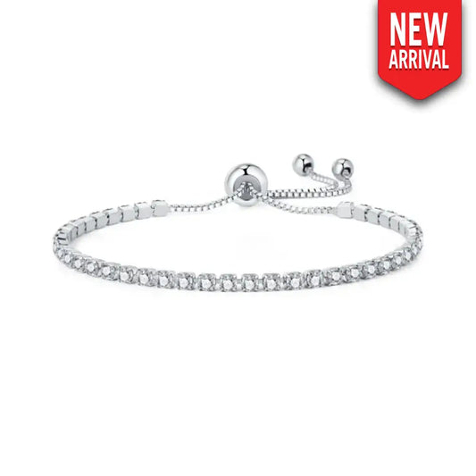 Diamond are Forever – White Bracelet