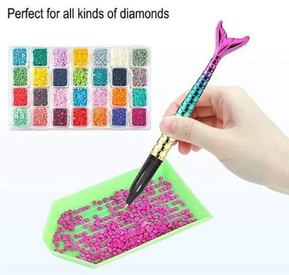 Diamond Painting Mermaid Pen - Art & Craft Kits