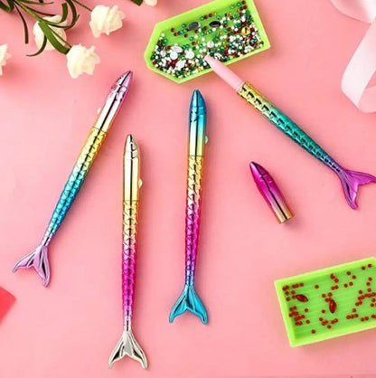 Diamond Painting Mermaid Pen - Art & Craft Kits
