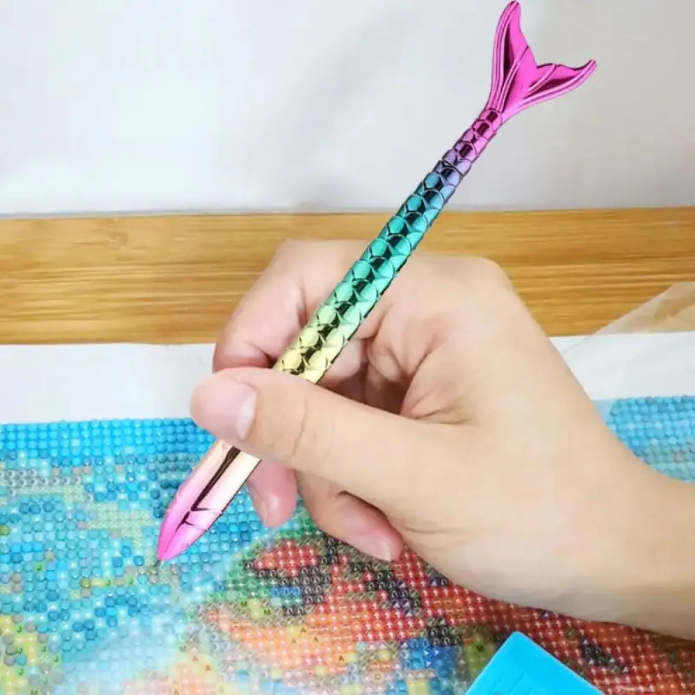 Diamond Painting Mermaid Pen - Art & Craft Kits