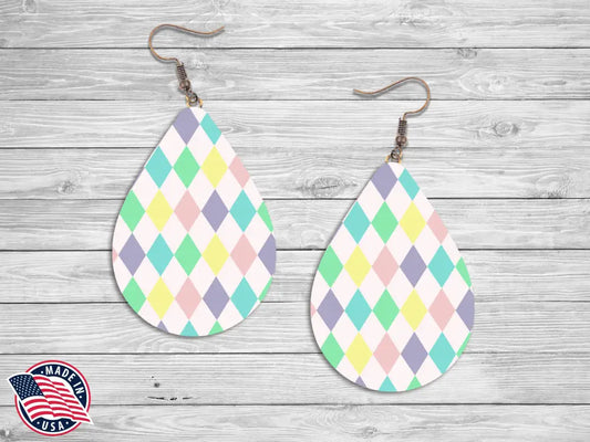 Diamonds of Color – Multi Earrings