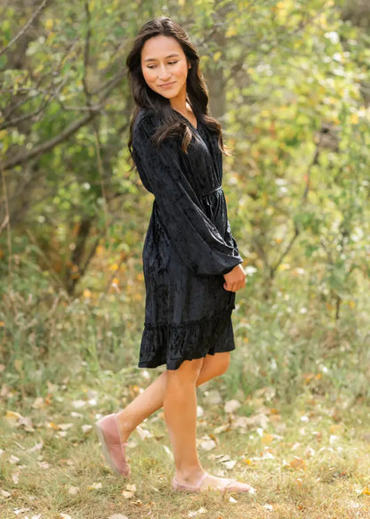 Diana Velvet Midi Dress - FINAL SALE IC Dresses
