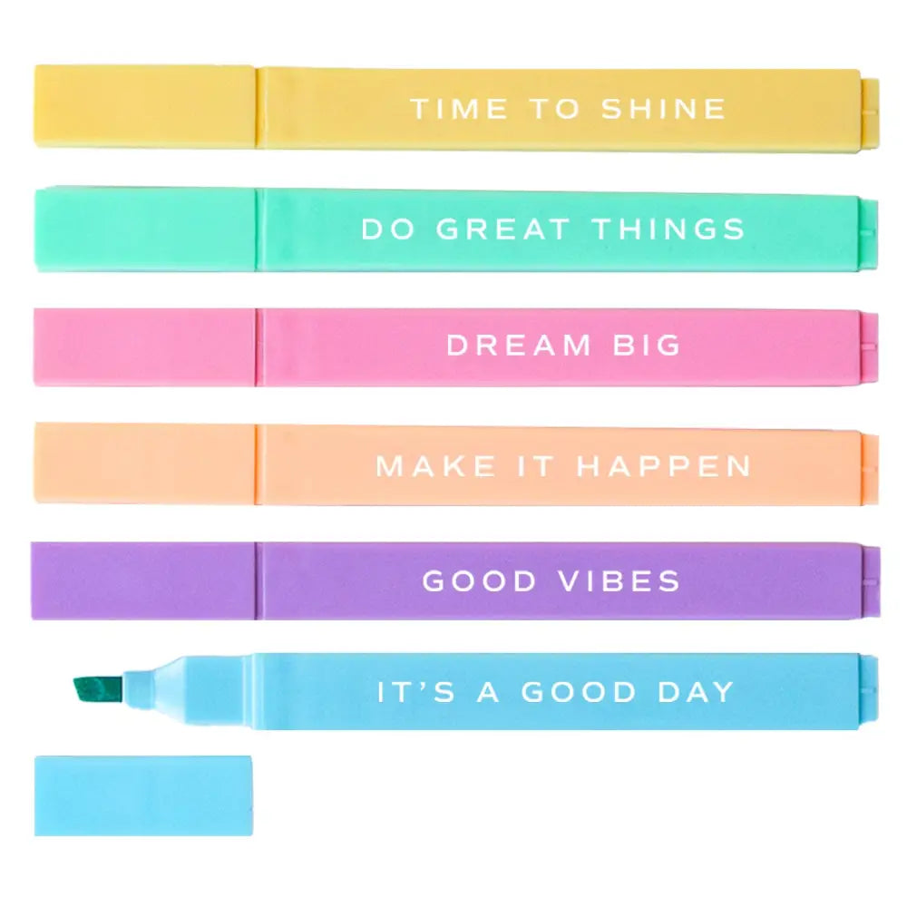 Do Great Things Highlighters Set - Highlighters