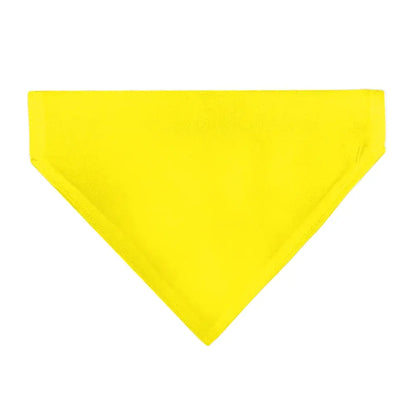 Pet Bandana - DO NOT PET Warning Yellows/Black - Pet Bandanas