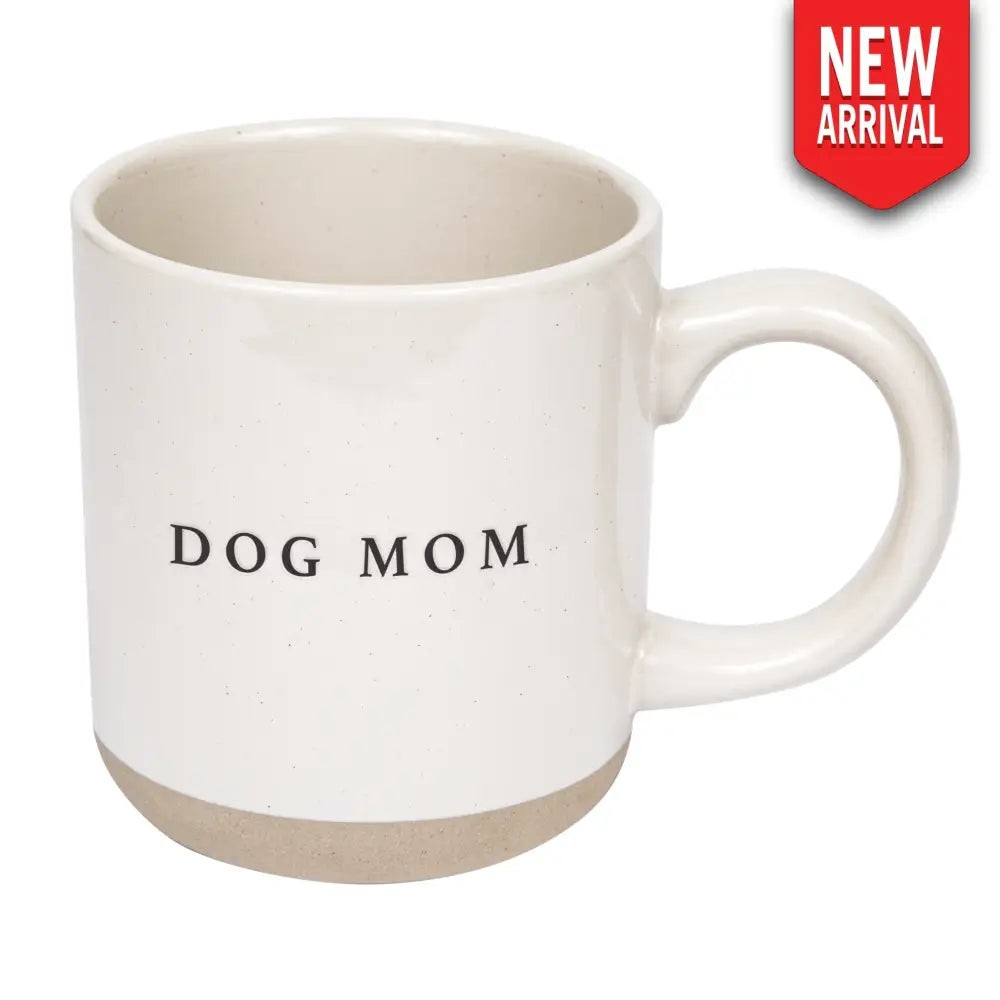 Dog Mom 14 oz Stoneware Coffee Mug Coffee Mugs