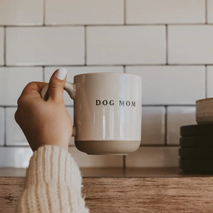 Dog Mom 14 oz Stoneware Coffee Mug Coffee Mugs