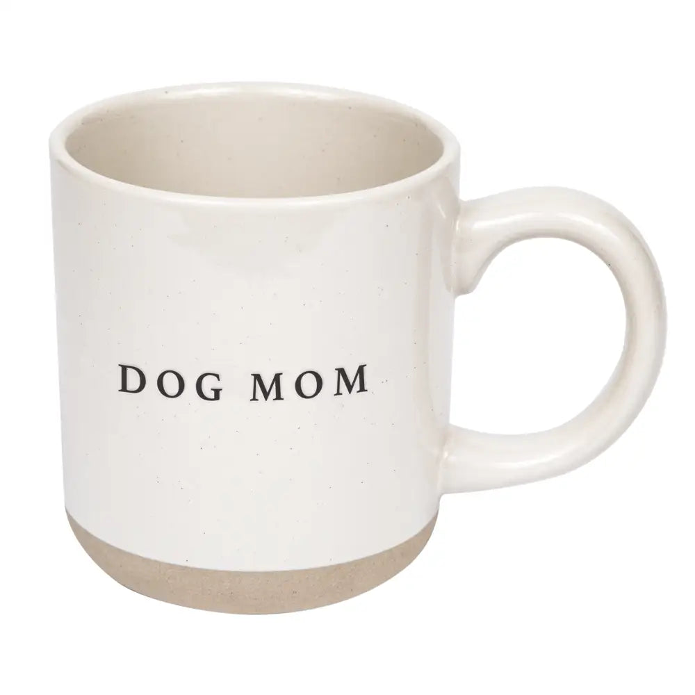 Dog Mom 14 oz Stoneware Coffee Mug Coffee Mugs