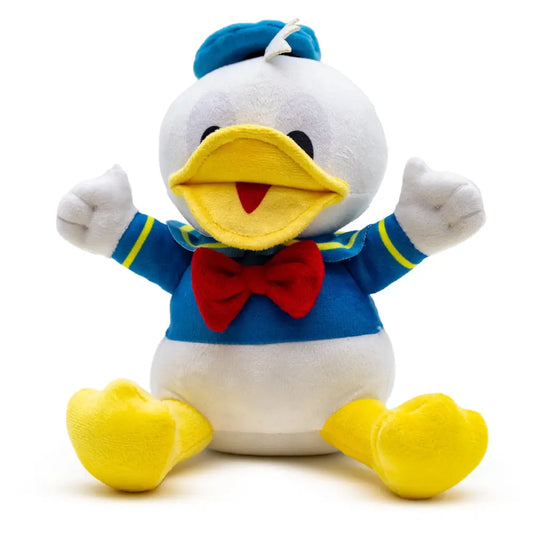 Dog Toy Squeaker Plush - Disney Donald Duck Sitting Pose Dog Toy Squeaky Plush